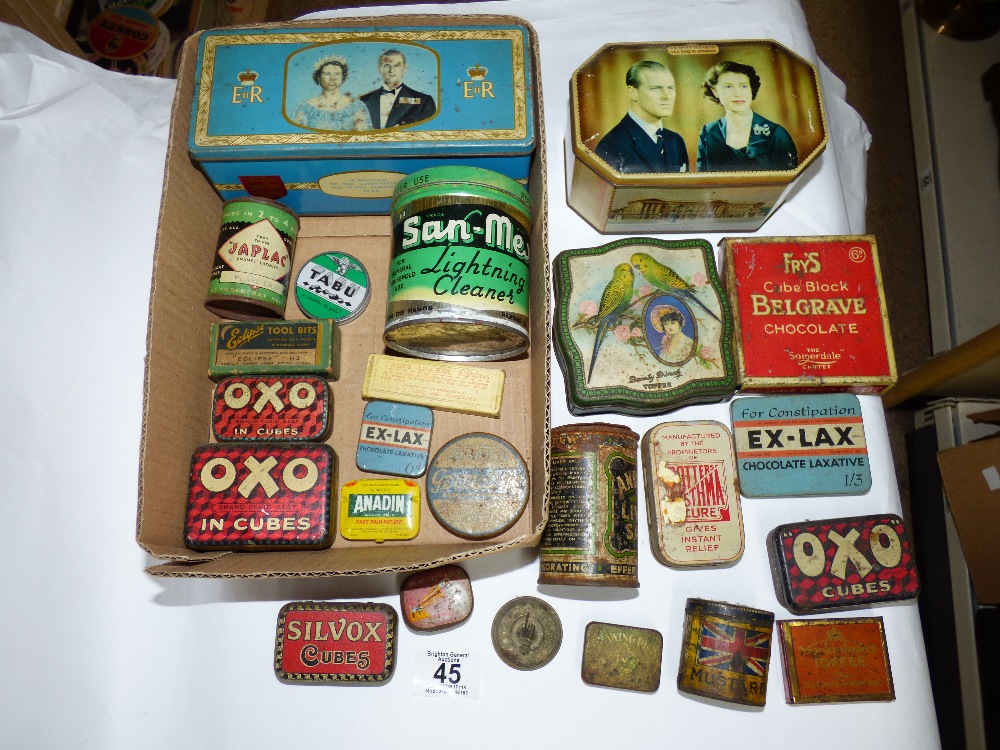 COLLECTION OF VINTAGE TINS