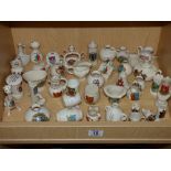 QUANTITY OF CRESTED WARE