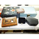 6 ASSORTED JEWELLERY BOXES