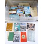 BOX OF EPHEMERA INCLUDING MAGAZINES & PAPERS