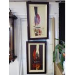 PAIR OF YACHT PRINTS, DUNCAN MACGREGOR 45 X 75 CMS