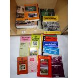 QUANTITY OF BUS, GREENLINE & LONDON OMNIBUS TRACTION COMPANY BOOKS + OTHERS