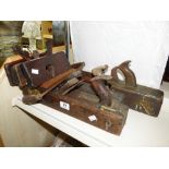 COLLECTION OF VINTAGE PLANES & OTHER TOOLS
