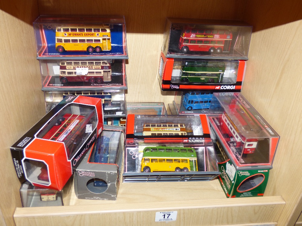 16 BOXED VEHICLES, MOSTLY CORGI