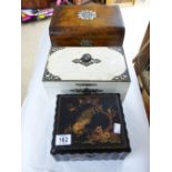 3 JEWELLERY BOXES