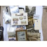 QUANTITY OF EPHEMERA INCLUDING MAPS & PHOTOGRAPHS