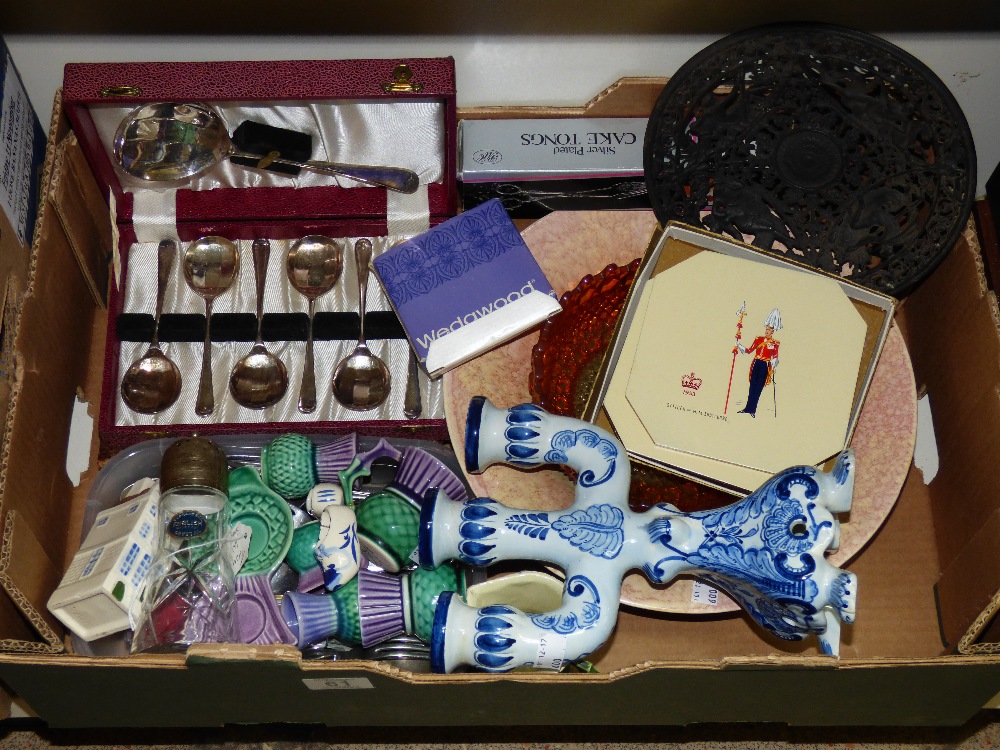 MIXED LOT INCLUDING BOXED CUTLERY & CHINA - Image 2 of 2