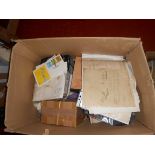 very big glory box of cvrs, stamps, postcards etc..massive lot to sort will repay easily