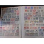 large brown SB with 1800+ world stamps, mainly used, all world, sorters lot