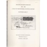 Book, The Type Sage Green Issue of France 1876-1900, a Study of the Postmarks and Postal History