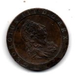 Penny 1797 GVF minor faults only, good coin