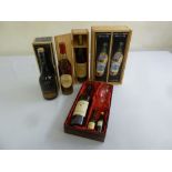 A quantity of Brandy and Armagnac to include X.O. Cognac Frapin, Grand Armagnac and Martell