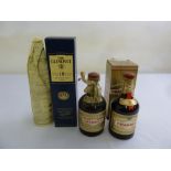 Glenlivet 18 year old single malt and two bottles of Drambuie