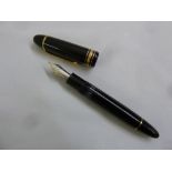 Mont Blanc Meisterstuck 149 fountain pen with an 18ct gold nib