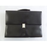 Dunhill Cityscape leather satchel