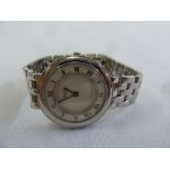 Gucci stainless steel wristwatch with Roman numeral dial