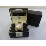 T W Steel gentlemans chronograph wristwatch in original packaging