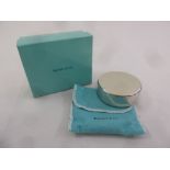 Tiffany & Company polished pewter trinket box in presentation packaging