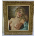 Antal Jancsek (1907-1985) framed oil on canvas of a nude, signed bottom right, 58.5 x 48.5cm