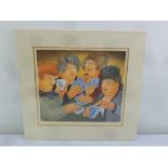 Beryl Cook limited edition six colour offset lithographic print 563/650, titled A Full House, 43.5 x