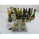 A quantity of alcohol to include Whisky, Liqueur, Rum, Cognac and wines (21)