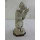 A French figurine titled Sound of the Sea, signed to the base Carpeaux, 37.5cm (h)