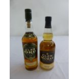 Glen Ord 12 year old single malt 70cl and Glen Moray single malt 70cl