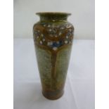 Royal Doulton stoneware vase circa 1925 by Ethel Beard and Ada Tosen, marks to the base, 25.5cm (h),