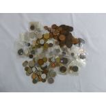 A quantity of GB and foreign coins and tokens