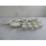 Royal Doulton Counterpoint part dinner and tea service to include plates, bowls, cups, saucers and a