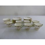 Standard Art Deco porcelain part tea service to include cups, saucers, plates and milk jug (30)