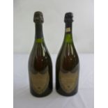 Dom Perignon Champagne vintage 1964 two 75cl bottles