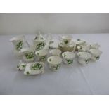 Royal Albert Trillium part dinner service to include plates, bowls, cups and saucers (37)