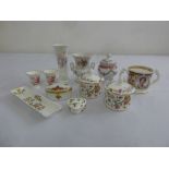A quantity of porcelain to include Aynsley, Limoges and Wedgwood (11)
