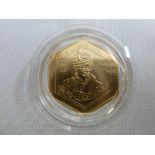 Sudan 25th anniversary œ100 gold coin, 16.0g