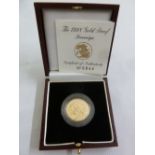 1998 proof sovereign to include COA