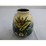 Moorcroft Lamia pattern vase, signed to the base, 15cm (h)