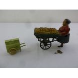 Two early 20th century tin plate mechanical toys