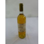 Climens Sauternes premier cru 1983 75cl bottle