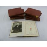 Hammertons The Second Great War nine hard bound volumes with colour plates, maps and black and white