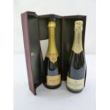 Krug Grande Cuvee 163eme edition 75cl in fitted packaging and Guilleminot champagne 75cl bottle