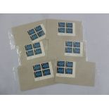 Six USA stamp sets in original sealed sheets