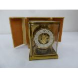 Jaeger LeCoultre Atmos clock in original fitted case