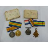 WWI medals to include George V and Great War for Civilisation attributed to DM2-208817 Pte T. Butler