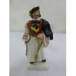 Herend figurine of a Hungarian Hussar, marks to the base, 33cm (h)
