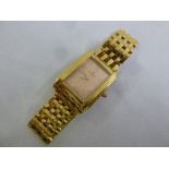 Saint Honore gold plated ladies wristwatch