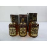 Chivas Regal 12 year old two 70cl and one 1 litre, all in original packaging