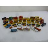 A quantity of Dinky and Matchbox diecast some in original boxes to include 260 Royal Mail Van, 450