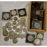 British silver coins, commemorative & other coins, postal orders,