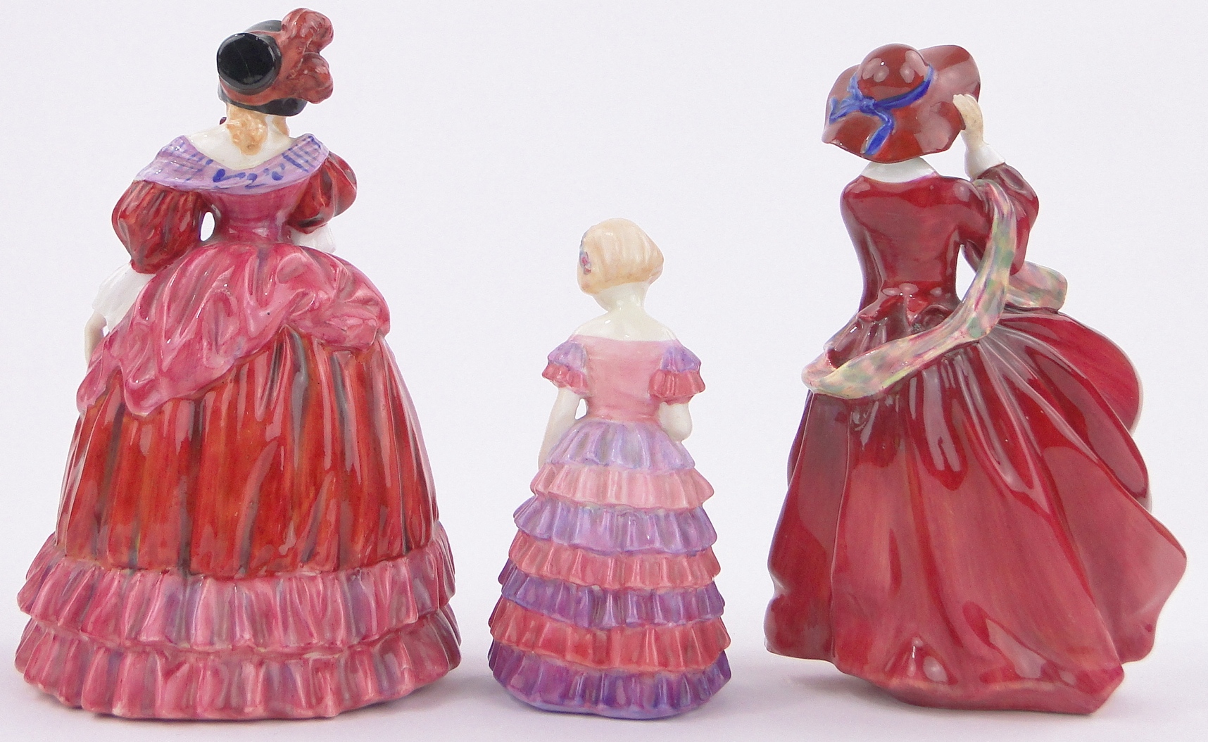 3 Doulton figures, "Top of the Hill," HN 1834, "Quality Street", - Image 2 of 3